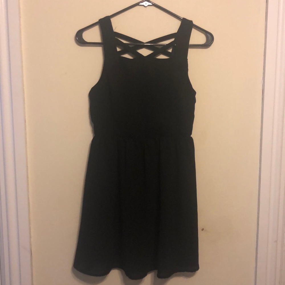open back LBD